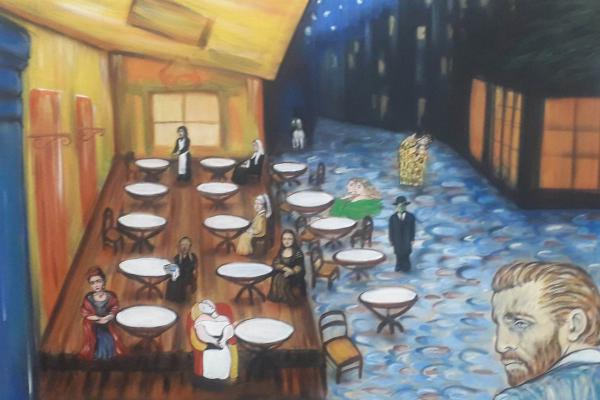 Εξώστης καφενείου τη νύχτα, αλλιώς..